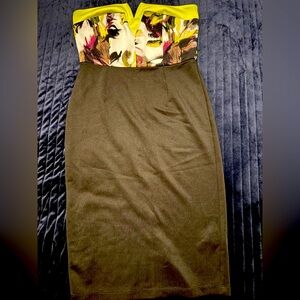 Midi Body-con Venus dress Strapless dress